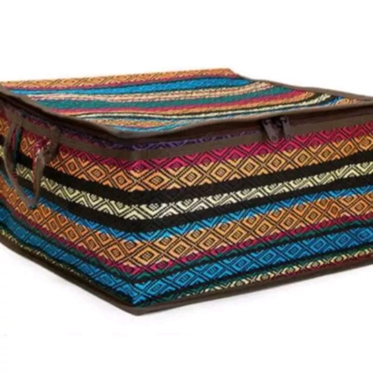 کاور رختخواب سایز 10 ضخیم زیپدار و دسته دار بقچه جاجیم ضخیم