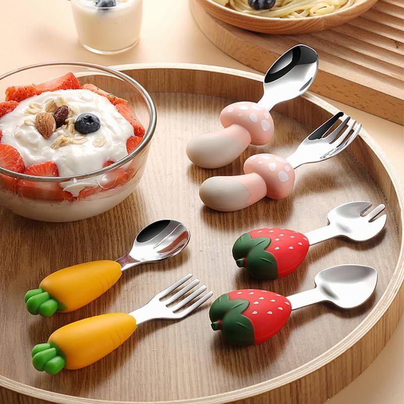 قاشق و چنگال کودک عروسکی