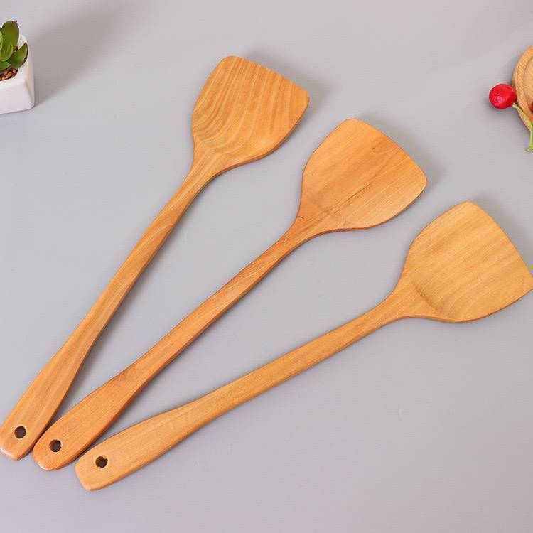کفگیر پارویی بلند چوبیر